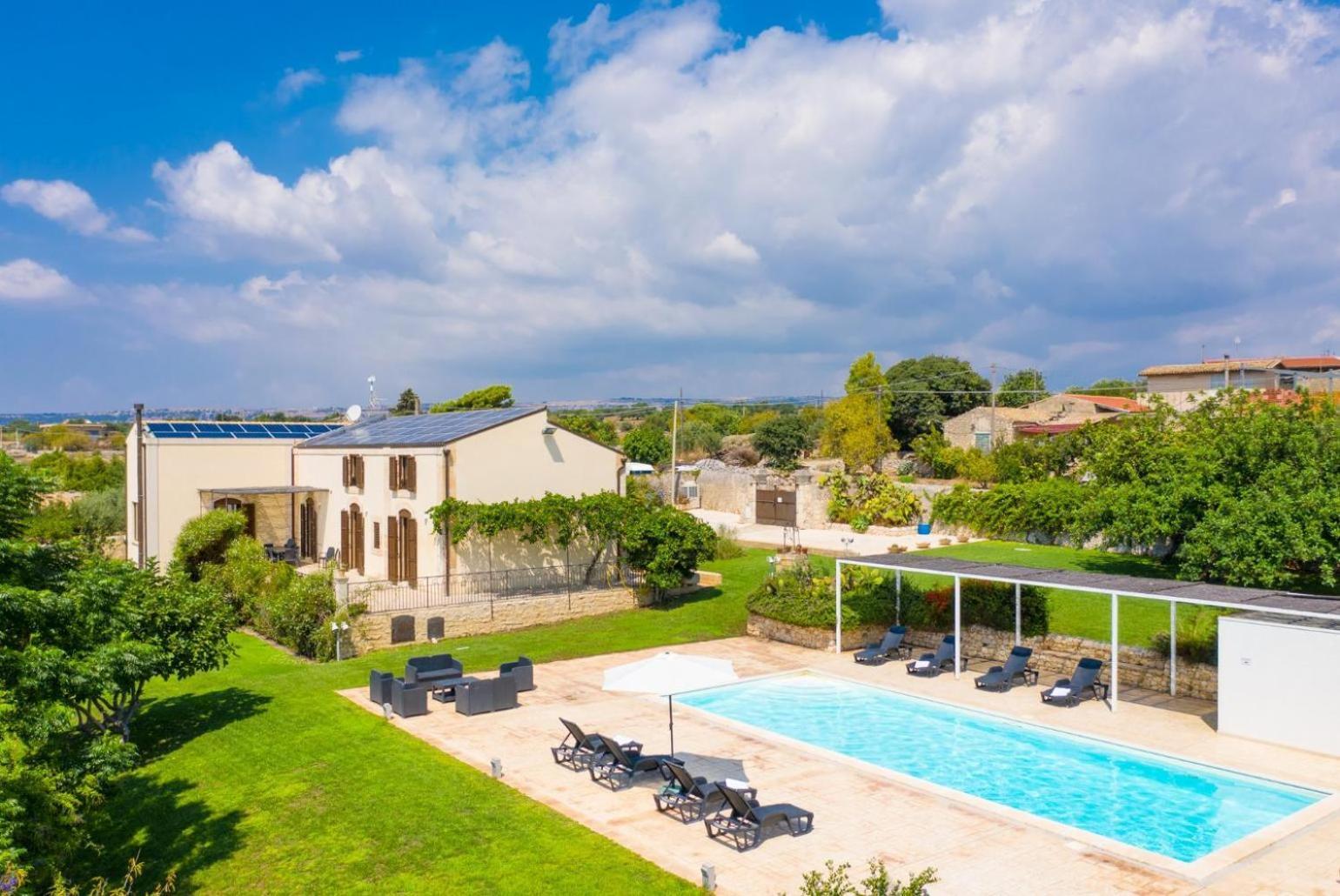 Villa Palazzola Scicli Luaran gambar